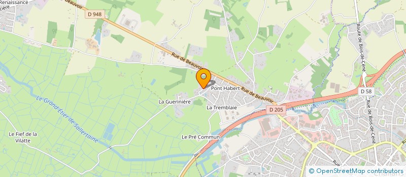 localisation de l'entreprise EMCG à SALLERTAINE