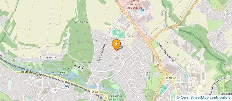 localisation de l'entreprise EMCHAK  GONESSE