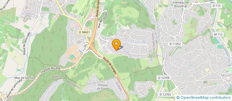 localisation de l'entreprise EMCHEL  SAINT-GELY-DU-FESC