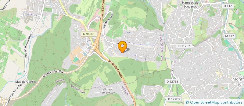 localisation de l'entreprise EMCHEL  SAINT-GELY-DU-FESC