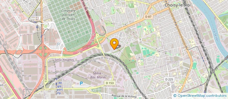 localisation de l'entreprise EMCHLO  THIAIS