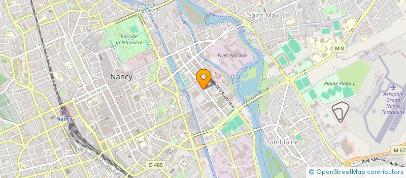 localisation de l'entreprise EMCL DISTRIBUTION à NANCY