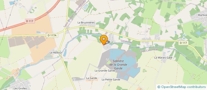 localisation de l'entreprise EMCLC  SAINT-COLOMBAN