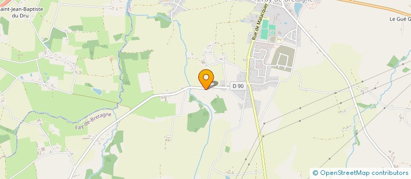 localisation de l'entreprise EMCM ENERGIES  FAY-DE-BRETAGNE