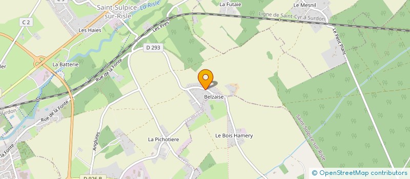 localisation de l'entreprise EMCN AIGLE à SAINT-SULPICE-SUR-RISLE