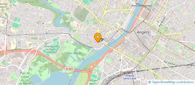 localisation de l'entreprise EMCO à ANGERS