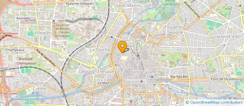 localisation de l'entreprise EMCO  RENNES