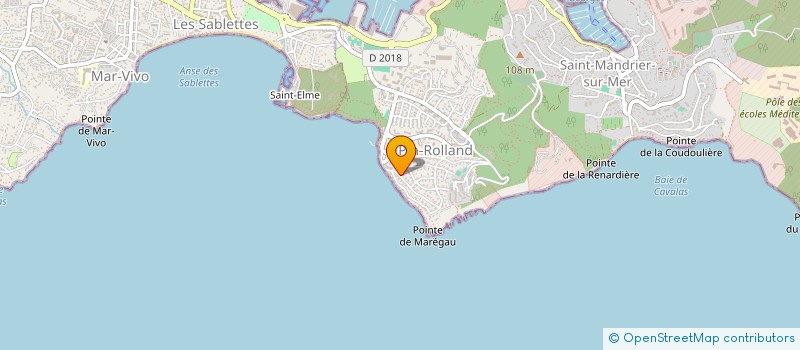 localisation de l'entreprise EMCO  SAINT-MANDRIER-SUR-MER