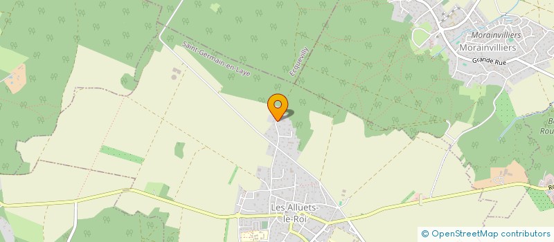 localisation de l'entreprise EMCO  LES ALLUETS-LE-ROI