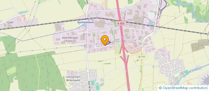 localisation de l'entreprise EMCO FRANCE à DUTTLENHEIM