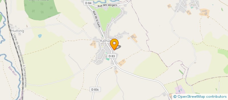 localisation de l'entreprise EMCO IMMO  KALHAUSEN