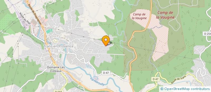 localisation de l'entreprise EMCOMM (AGENCE AUTOCREA) à TRANS-EN-PROVENCE
