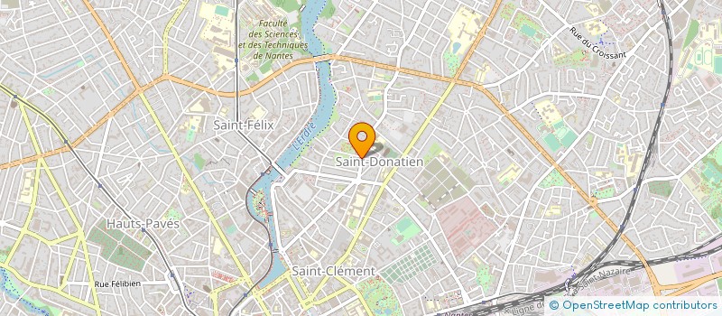 localisation de l'entreprise EMCOMS à NANTES