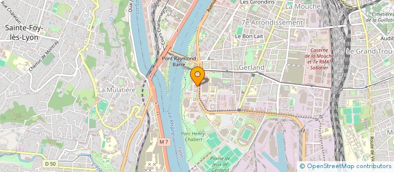 localisation de l'entreprise EMCON ENGINEERING à LYON