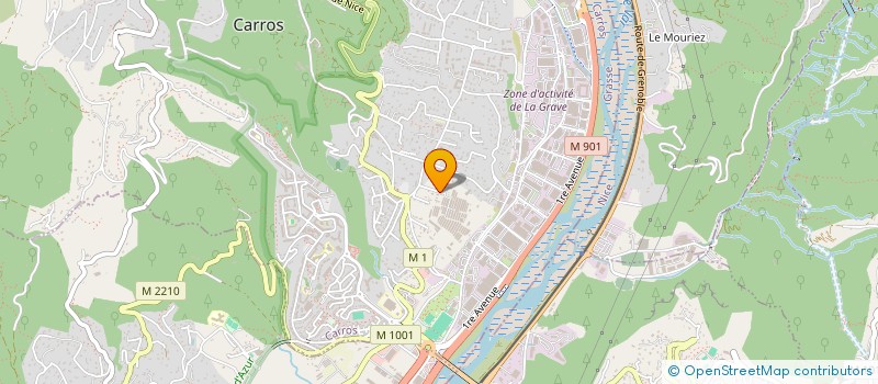 localisation de l'entreprise EMCPSY à CARROS