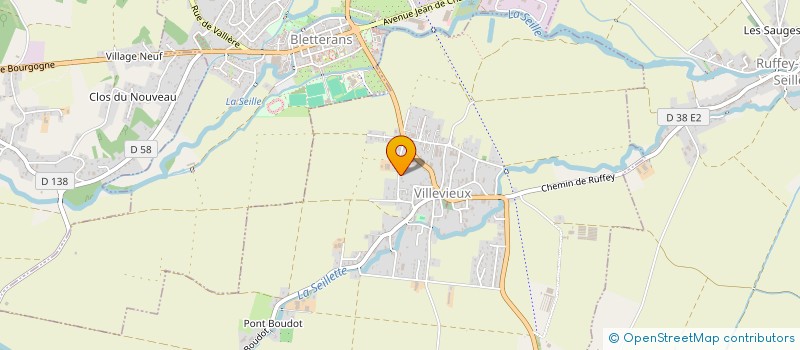 localisation de l'entreprise EMCS  VILLEVIEUX