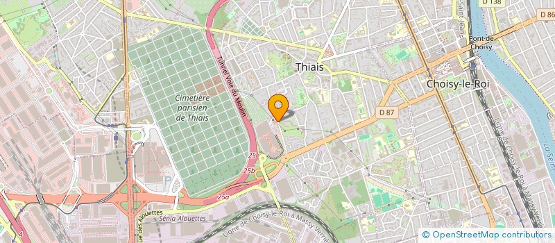 localisation de l'entreprise EMCVAPE  THIAIS