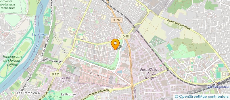 localisation de l'entreprise EMCY  CORMEILLES-EN-PARISIS