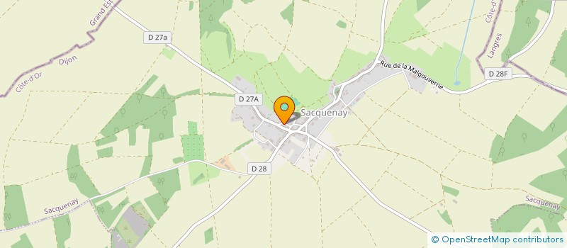 localisation de l'entreprise EMD  SACQUENAY