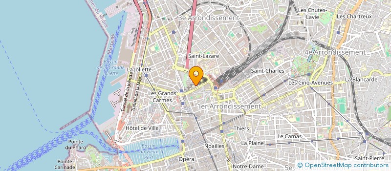 localisation de l'entreprise EMD ECOLE DE MANAGEMENT à MARSEILLE