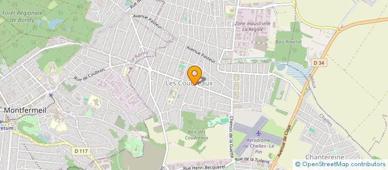 localisation de l'entreprise EMD IMMO  CHELLES