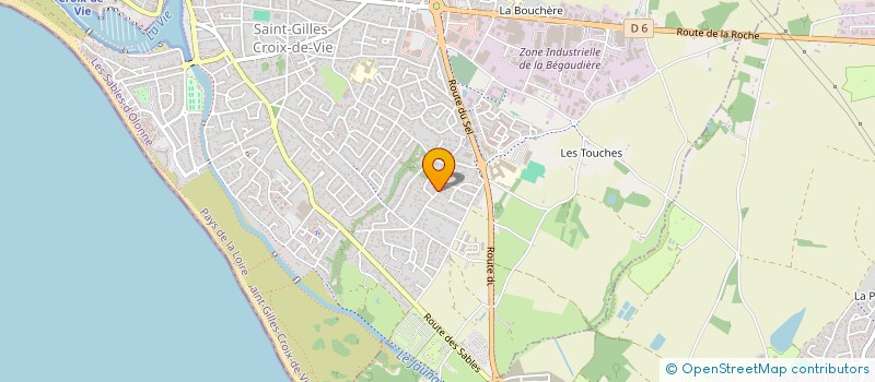 localisation de l'entreprise EMD PARTICIPATIONS à SAINT-GILLES-CROIX-DE-VIE