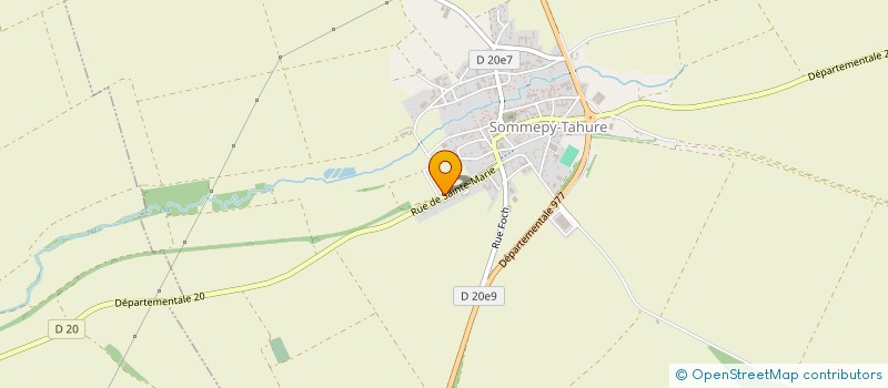 localisation de l'entreprise EMD PRODUCTION  SOMMEPY-TAHURE