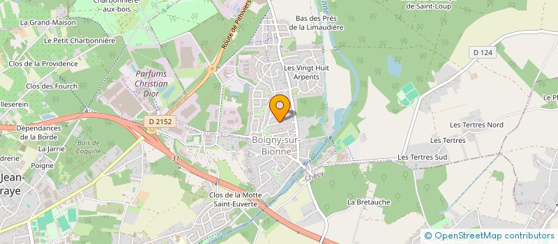 localisation de l'entreprise EMD TRANSPORT à BOIGNY-SUR-BIONNE