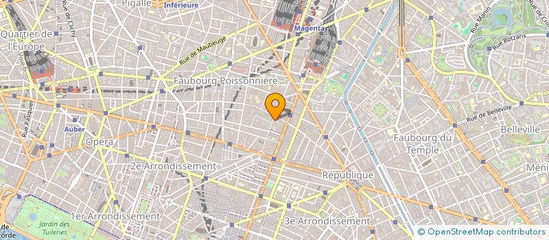 localisation de l'entreprise EMDAR à PARIS