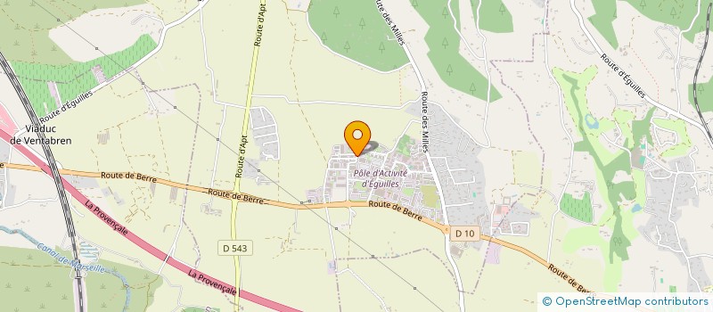 localisation de l'entreprise EMDB  EGUILLES