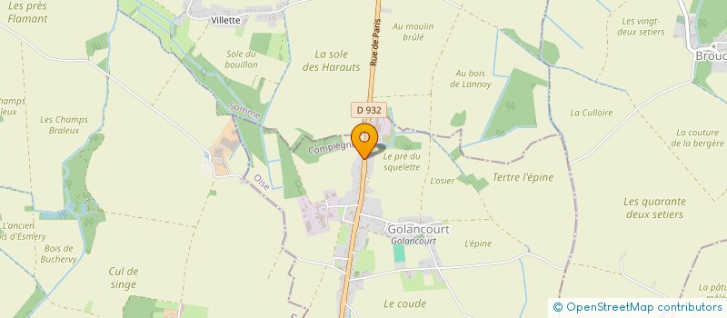 localisation de l'entreprise EMDC SERVICES à PLAILLY