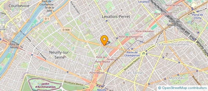 localisation de l'entreprise EMDI à LEVALLOIS-PERRET