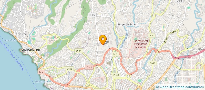 localisation de l'entreprise EMDO INGENIERIE à FORT-DE-FRANCE