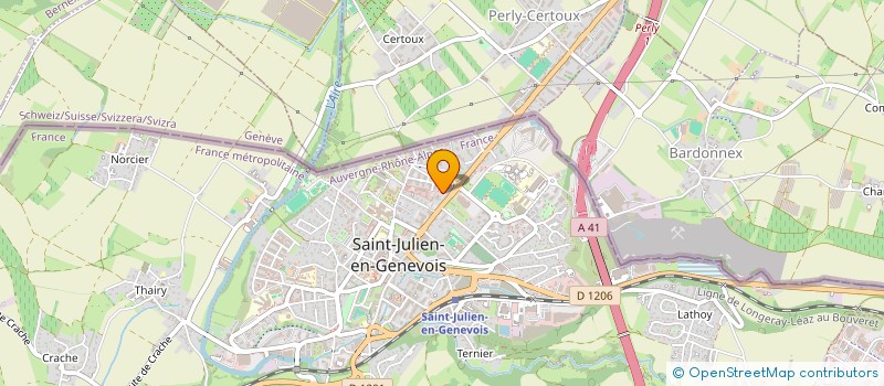 localisation de l'entreprise EMDS  SAINT-JULIEN-EN-GENEVOIS