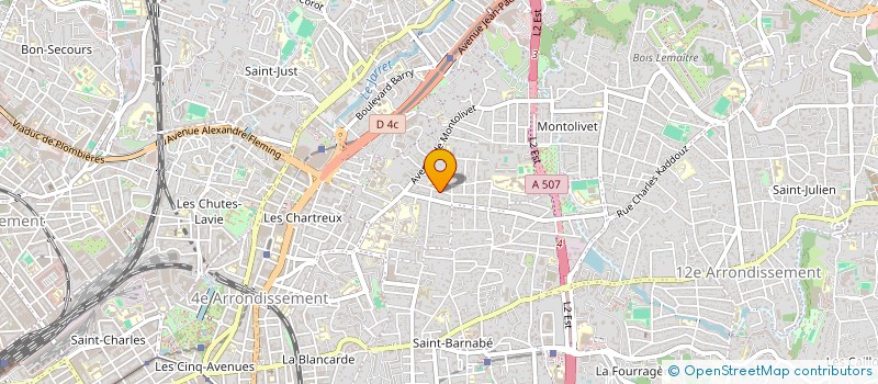 localisation de l'entreprise EME à MARSEILLE