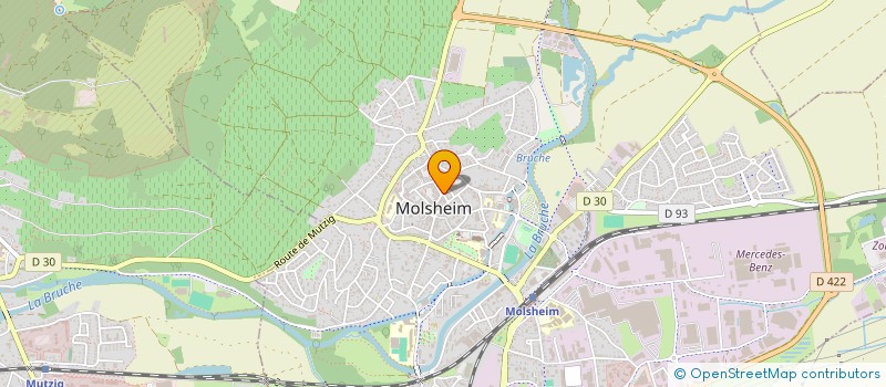 localisation de l'entreprise EME ERBAY BARBER  MOLSHEIM