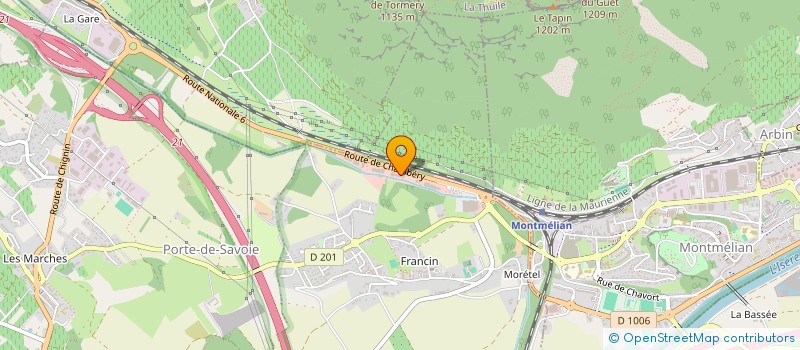 localisation de l'entreprise EMEA  PORTE-DE-SAVOIE