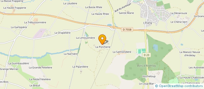 localisation de l'entreprise EMEA à LES HERBIERS