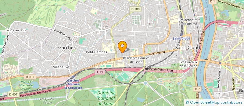 localisation de l'entreprise EMEA MEDICAL SOLUTIONS  SAINT-CLOUD