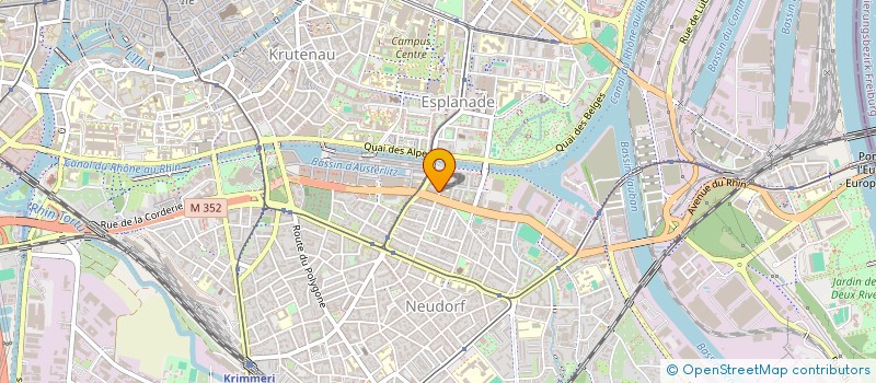 localisation de l'entreprise EMEARTHGENCY à STRASBOURG