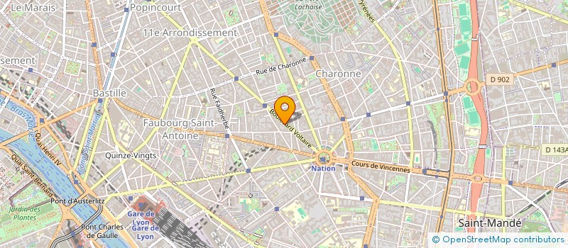 localisation de l'entreprise EMEDIAS  PARIS