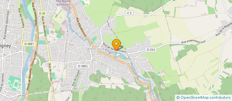 localisation de l'entreprise EMEF  SELONCOURT