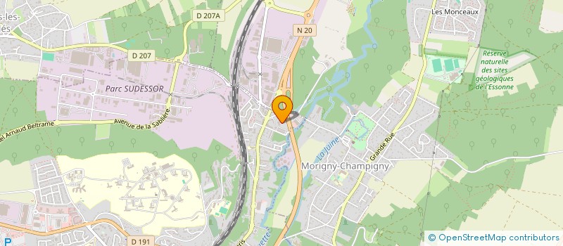 localisation de l'entreprise EMEFAA GROUP  ETAMPES