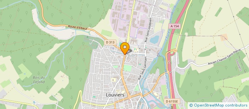 localisation de l'entreprise EMEGWLAD à LOUVIERS