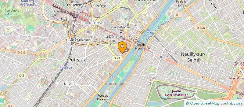 localisation de l'entreprise EMEIS RESIDENCE 6  PUTEAUX