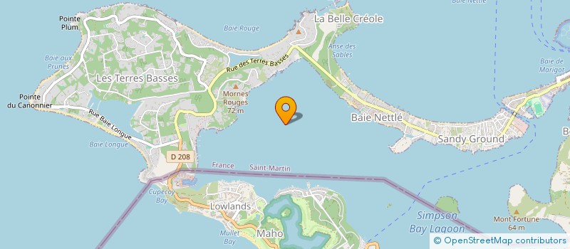 localisation de l'entreprise EMEL  SAINT MARTIN