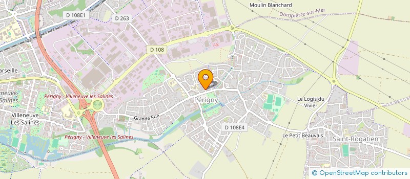 localisation de l'entreprise EMELAURE à PERIGNY