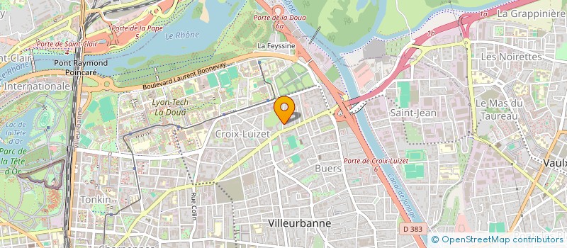 localisation de l'entreprise EMELEAN à LYON