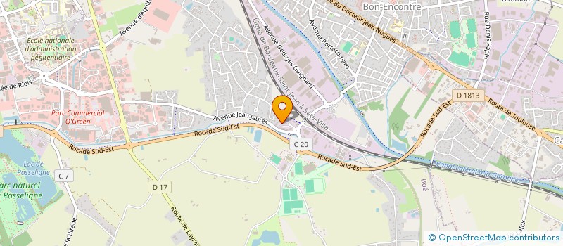 localisation de l'entreprise EMELEC  BOE