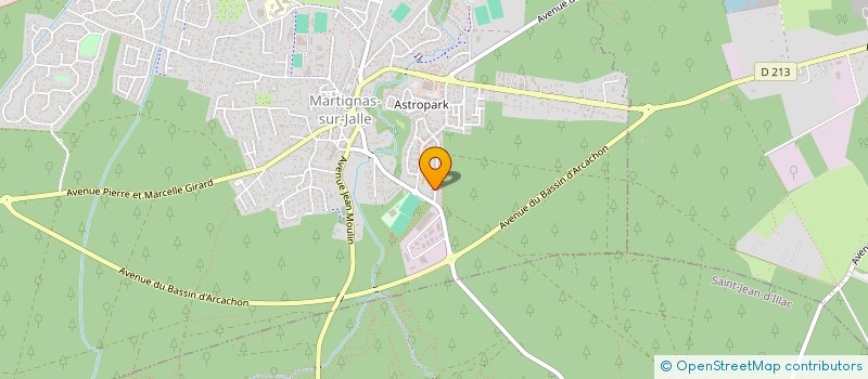 localisation de l'entreprise EMELIN à MARTIGNAS-SUR-JALLE